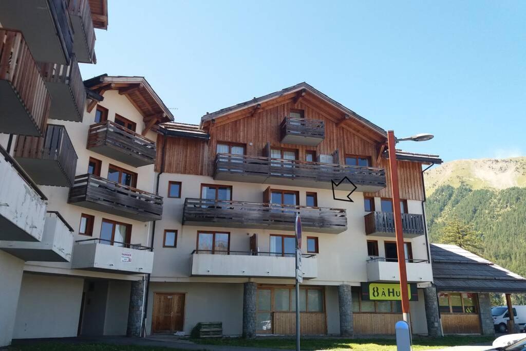 Chaleureux Appartement Au Coeur Des Orres 1800, Menage Compris Les Orres Luaran gambar