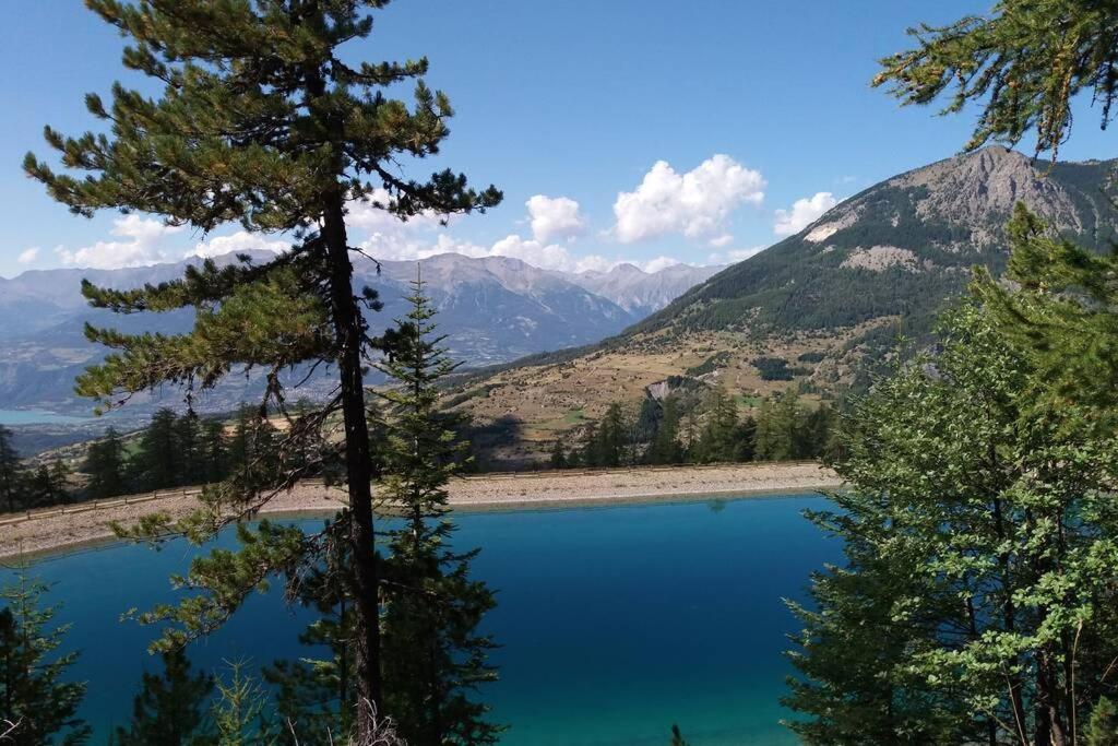 Chaleureux Appartement Au Coeur Des Orres 1800, Menage Compris Les Orres Luaran gambar