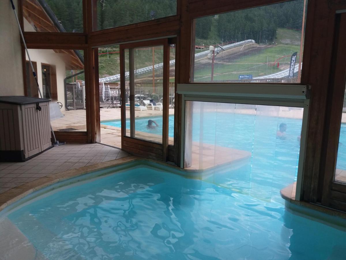 Chaleureux Appartement Au Coeur Des Orres 1800, Menage Compris Les Orres Luaran gambar
