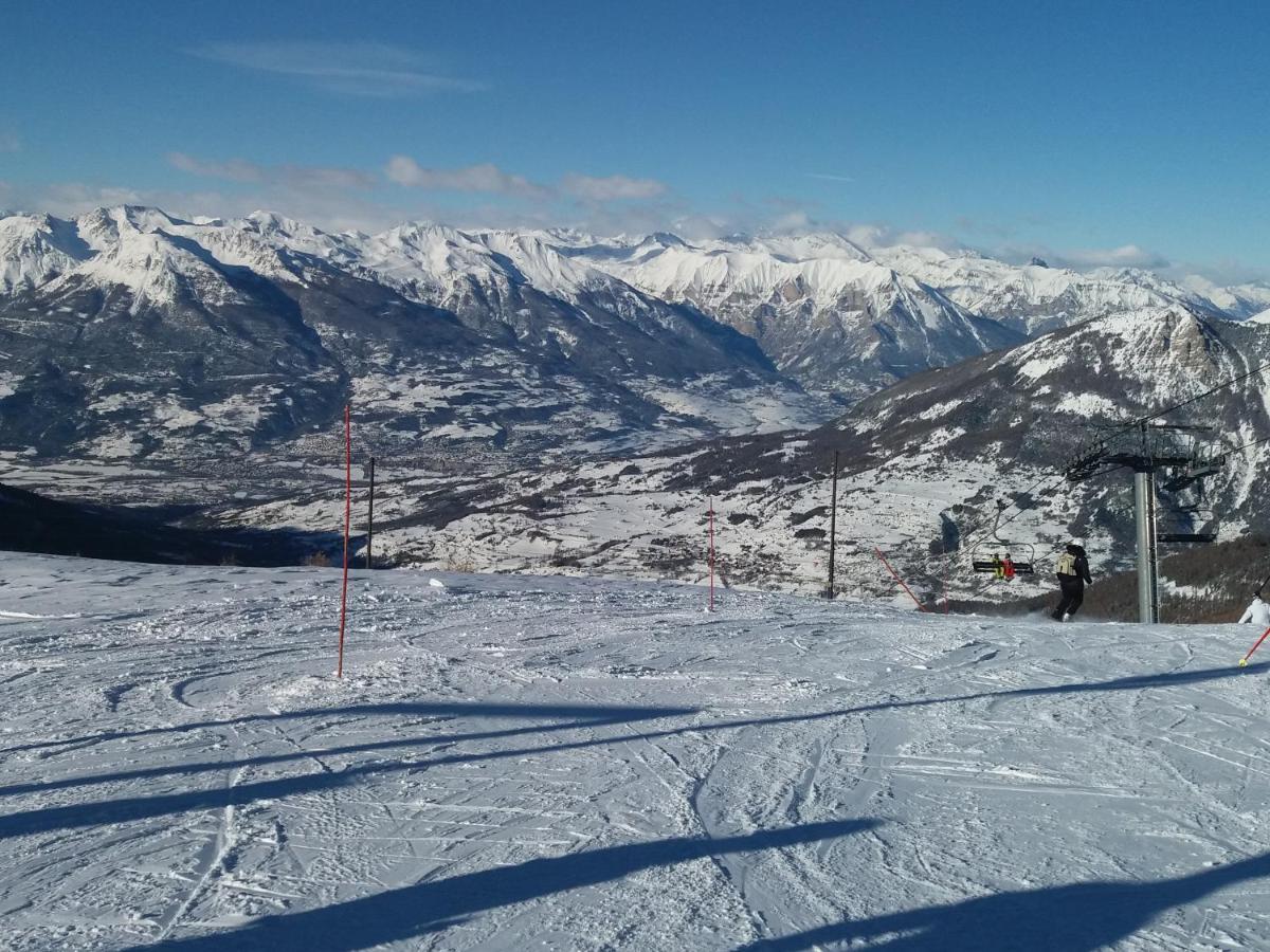 Chaleureux Appartement Au Coeur Des Orres 1800, Menage Compris Les Orres Luaran gambar