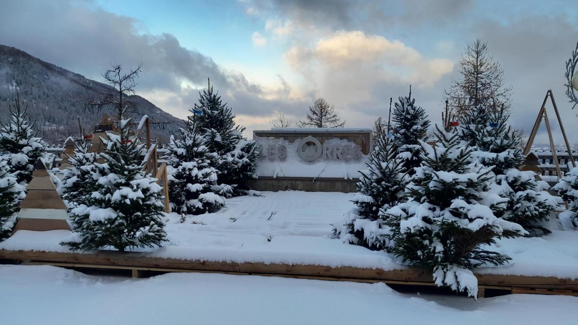 Chaleureux Appartement Au Coeur Des Orres 1800, Menage Compris Les Orres Luaran gambar