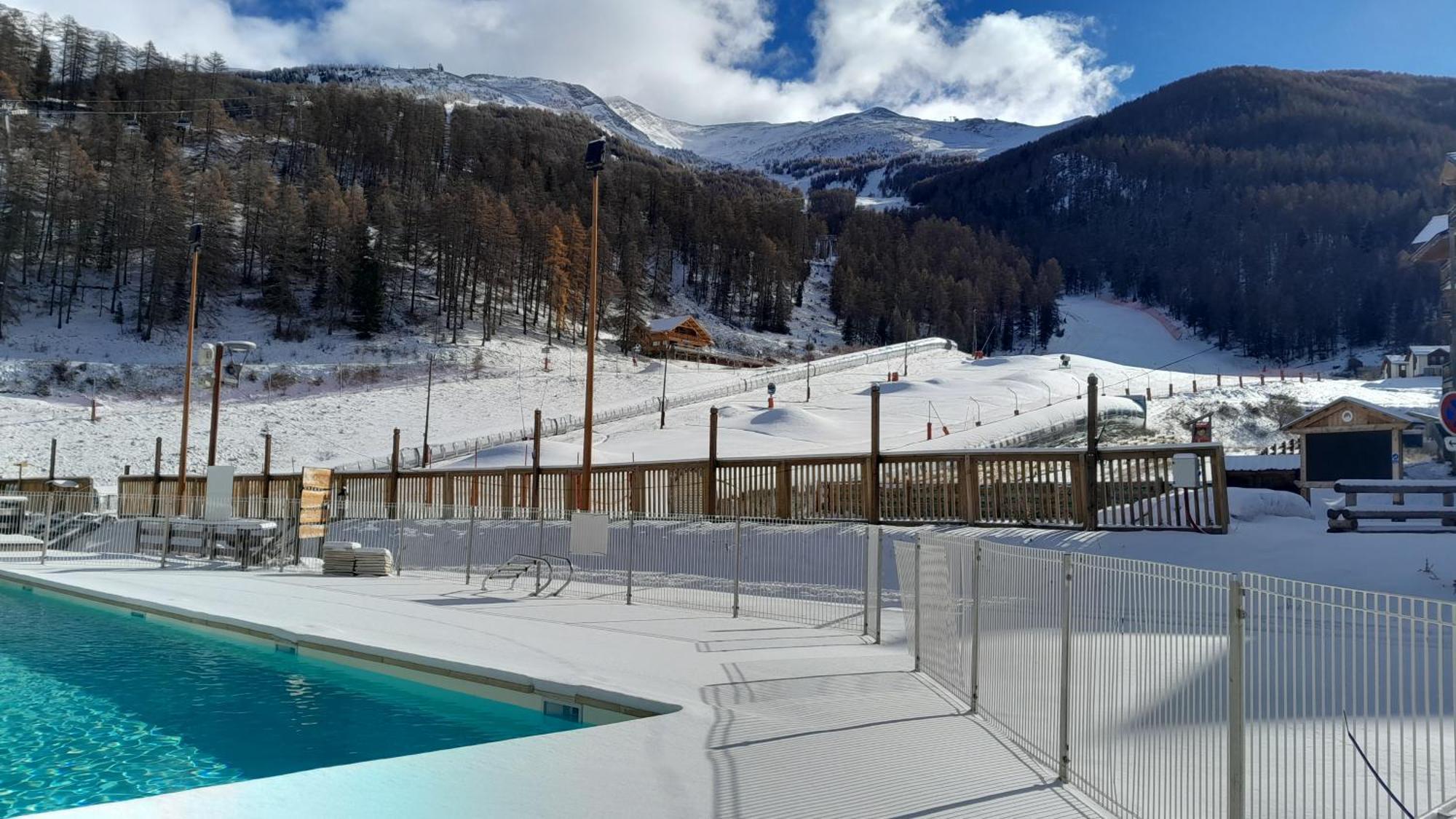 Chaleureux Appartement Au Coeur Des Orres 1800, Menage Compris Les Orres Luaran gambar